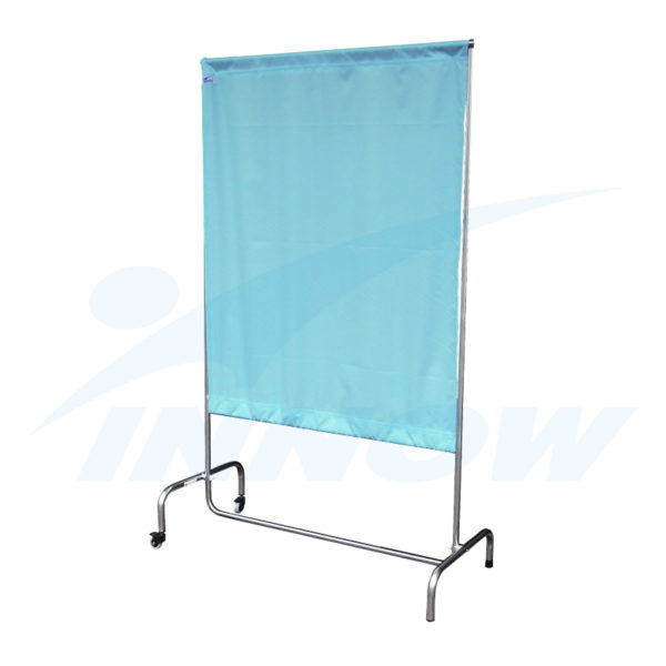 Medical screen, one-panel, washable, INOX – P804 [N] – INNOW