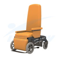 Rehabilitation, care, geriatric chair TRAPER II with deflectable seat - F301H EVO - INNOW