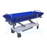 Shower trolley with electrically-adjustable height - C213 E EVO - INNOW