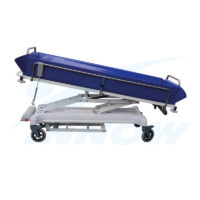 Shower trolley with electrically-adjustable height and Trendelenburg/Anti-Trendelenburg position - C213 E EVO AT - INNOW