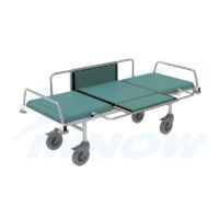 STP404 - Fixed-height care and transport table
