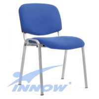 Krzesło dla pacjenta, konstrukcja chromowana lub w kolorze aluminium – ISO CH/ALU – INNOW