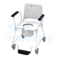 Wózek sanitarny toaletowo-prysznicowy na kółkach - C211 - INNOW