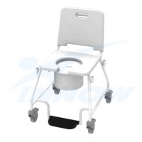 Wózek sanitarny toaletowo-prysznicowy na kółkach - C211 - INNOW