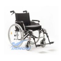 Wózek inwalidzki wzmocniony do 140 kg – W874M – INNOW