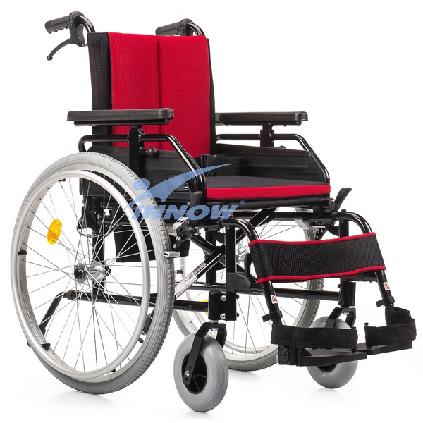 Wózek inwalidzki aluminiowy – W9AC – INNOW