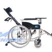 Wózek inwalidzki - leżakowy z podwyższonym i odchylanym oparciem – WU1L – INNOW