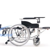 Wózek inwalidzki - leżakowy z podwyższonym i odchylanym oparciem – WU1L – INNOW