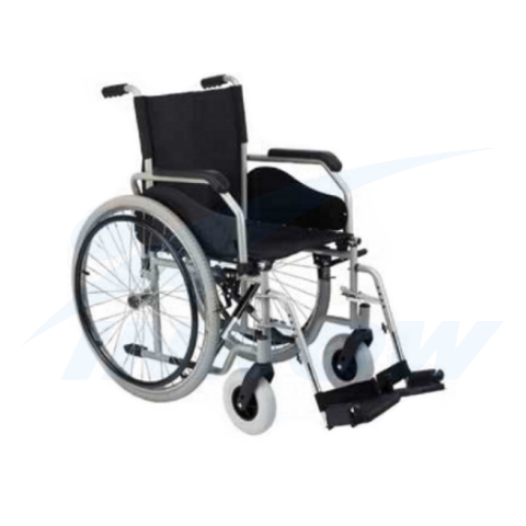 Wózek inwalidzki – koła pneumatyczne, boczki uchylane, podnóżki demontowane – W650 MB – INNOW