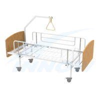 Łóżko pielegnacyjne na kołach – L 02 – INNOW