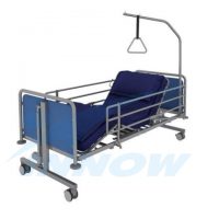 Łóżko pielęgnacyjne szpitalne metalowe – LT4EM – INNOW