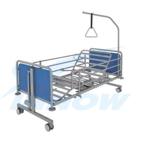Łóżko pielęgnacyjne szpitalne metalowe – LT4EM – INNOW