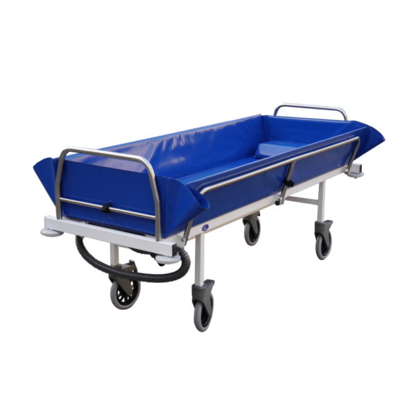 Wózek transportowo-kąpielowy w pozycji leżącej o stałej wysokości (wózek do kąpieli) - C212 - INNOW
