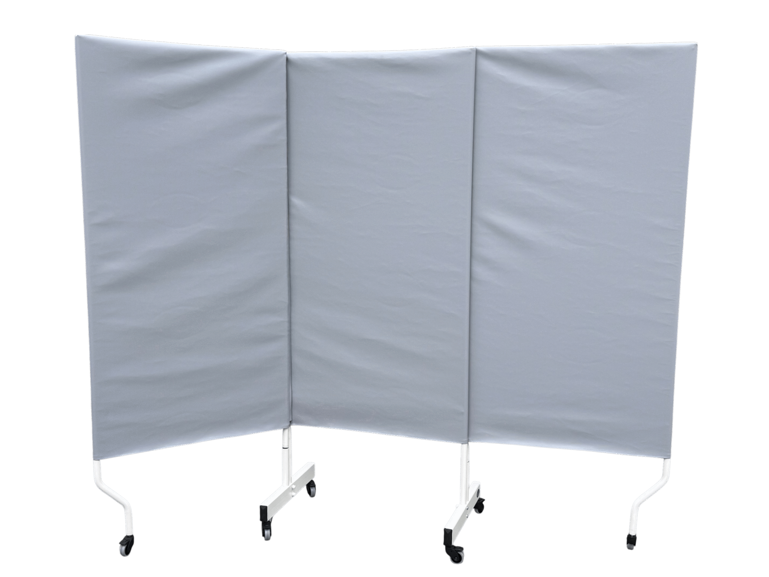 PQ805ST – Parawan medyczny, zmywalny, składany 3-częściowy, długość 206 cm