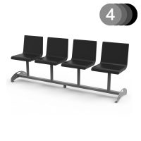 KDP03 - Krzesła do poczekalni, 4 siedziska stałe