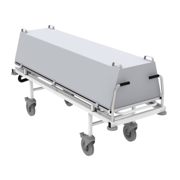WDZ-01 - Wózek do transportu zwłok, mycia i krótkiego przechowywania ciał.